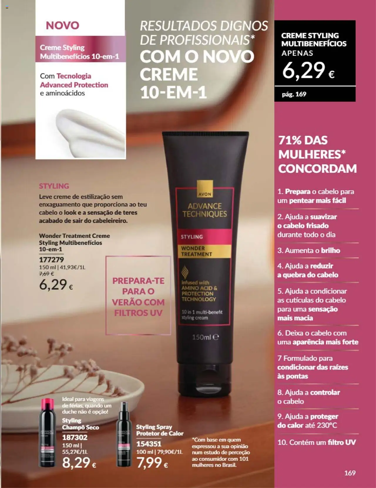Catálogo Avon Campanha 6 │ válido de 01.06.2025 | Página: 169 | Produtos: Shampoo, Base, Creme
