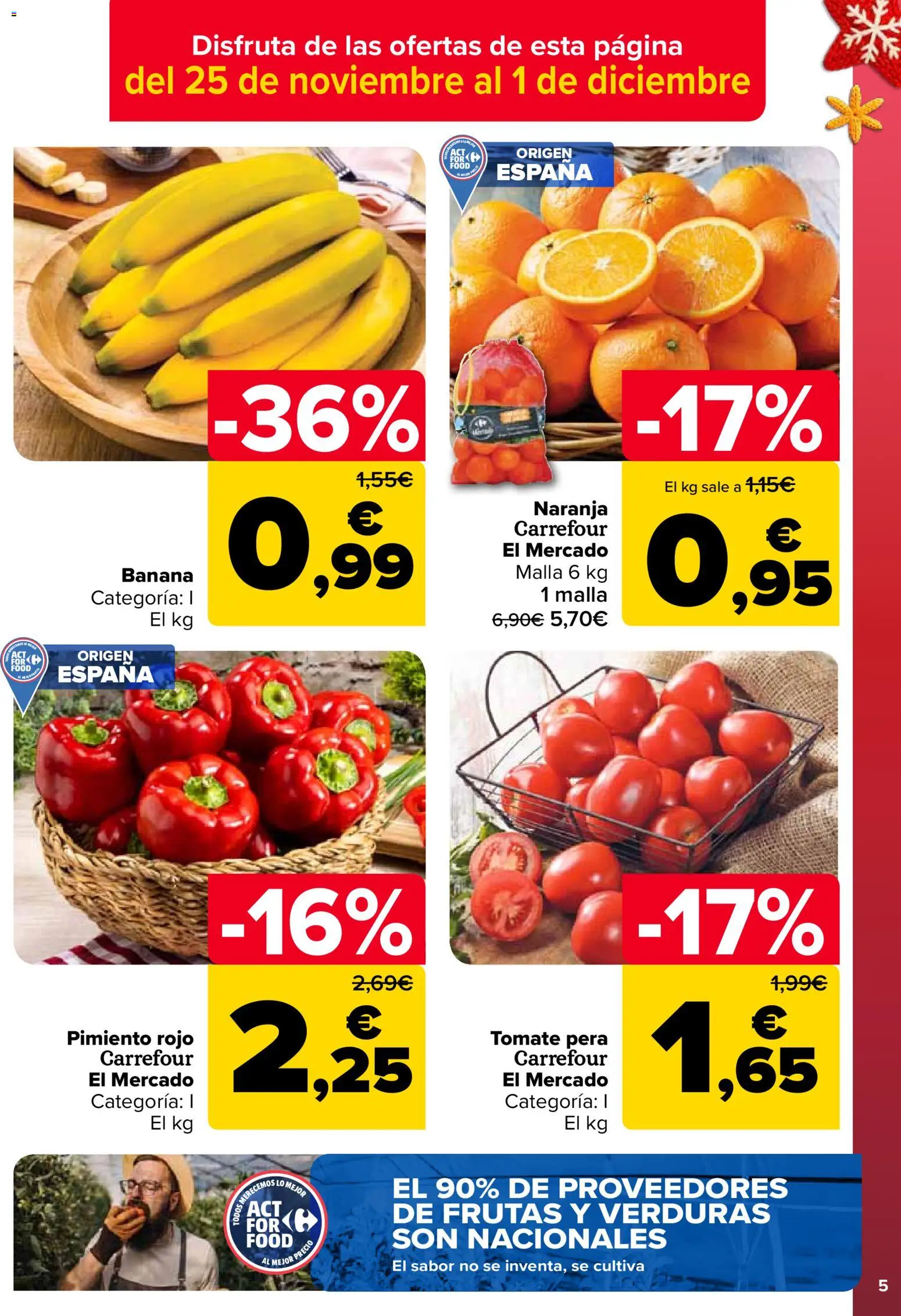 Carrefour folleto │ válido desde el 25.11.2025 | Página: 5 | Productos: Κάδος απορρυμάτων