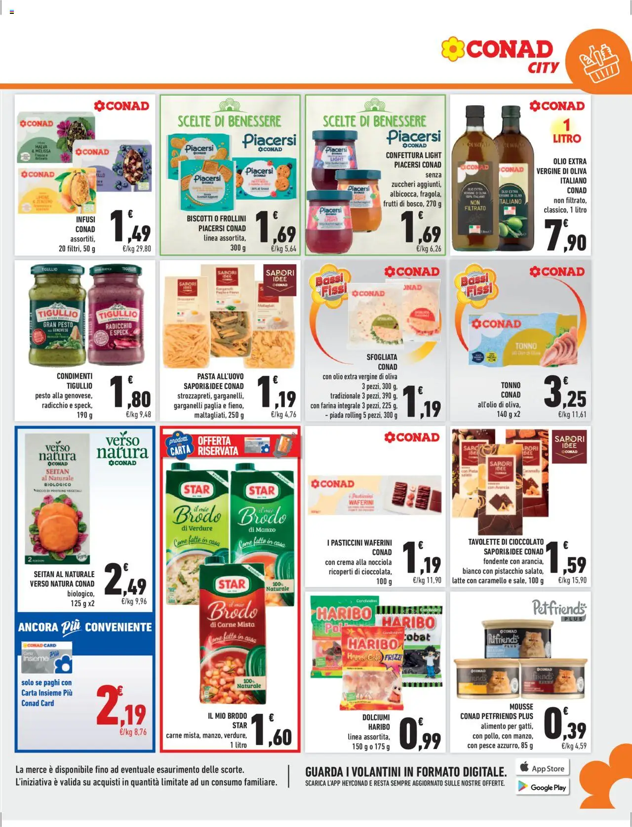 Volantino Conad del 10.10.2025 | Pagina: 5 | Prodotti: Crema, Manzo, Basilico, Tonno