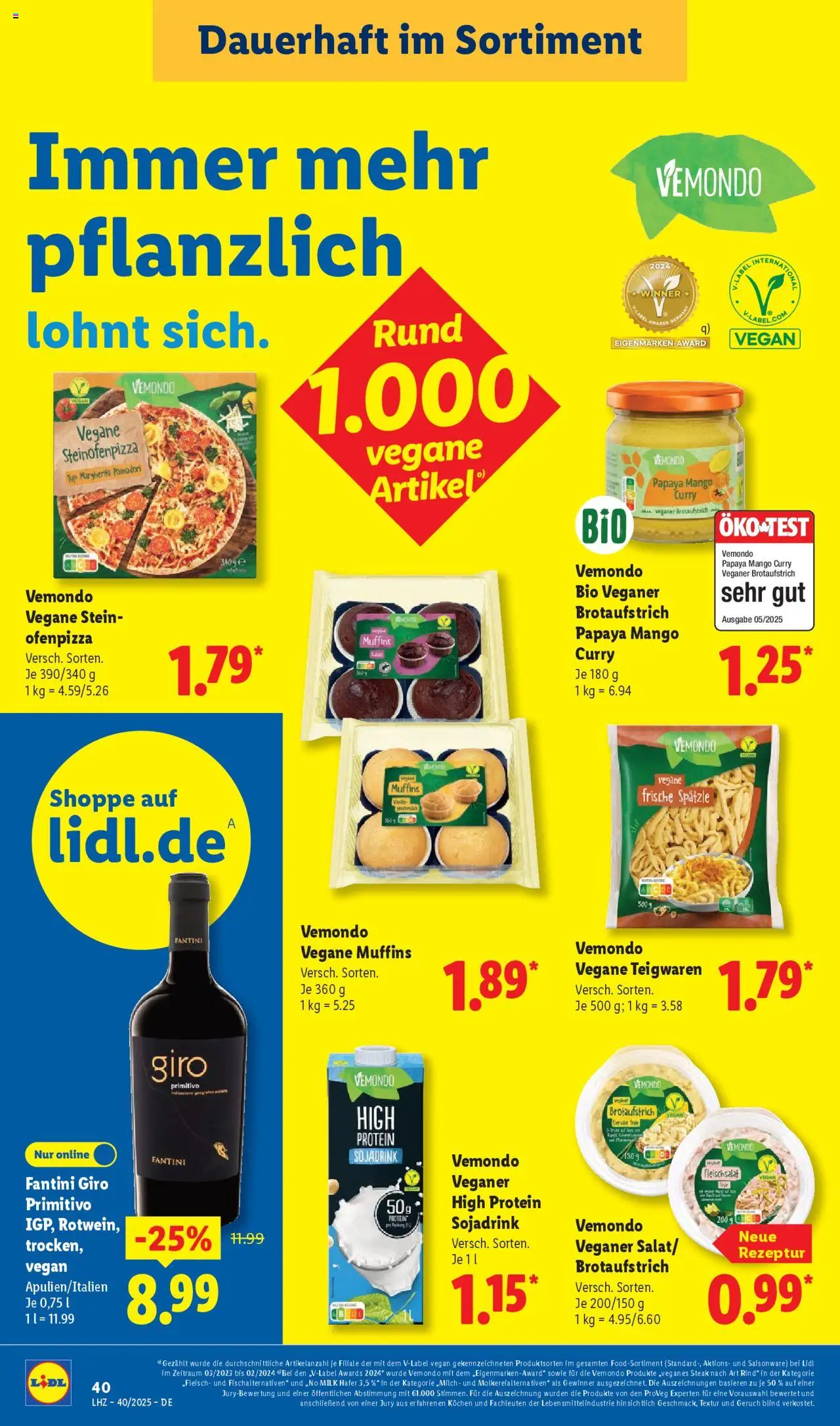 Lidl Prospekt Lüchow – gültig ab 29.09.2025 | Seite: 58 | Produkte: Mango, Steak