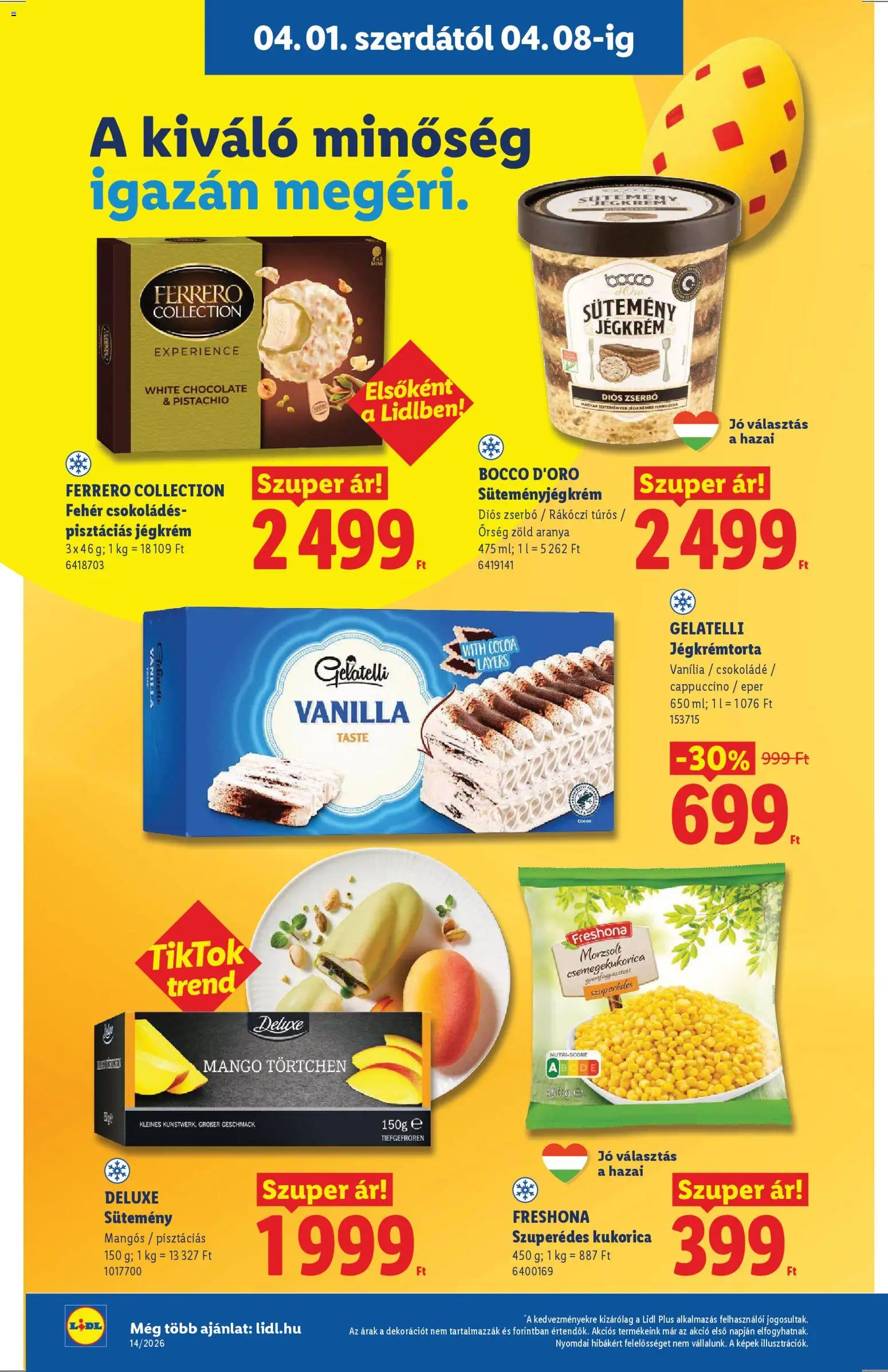 Lidl akciós ujság - amely érvényes a következő dátumtól: 01.04.2026 | Oldal: 10