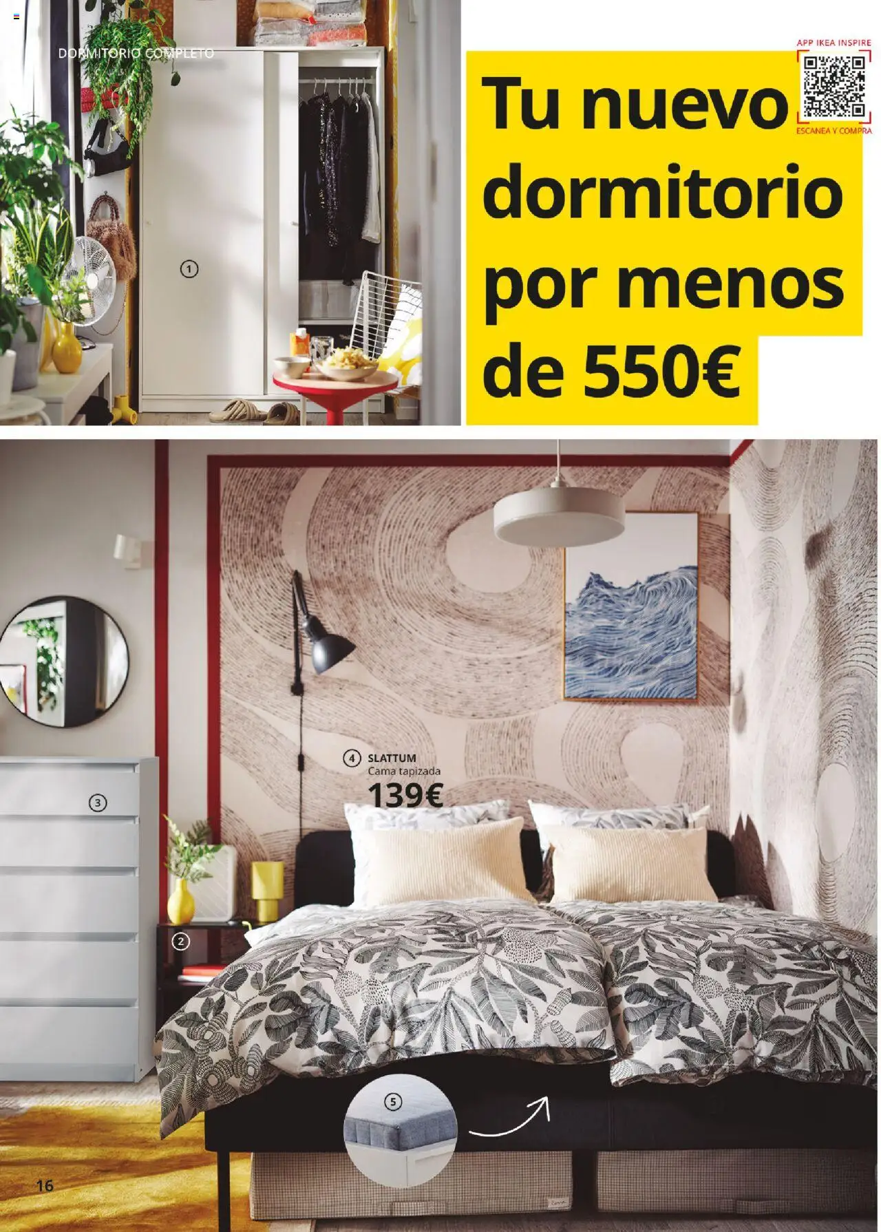 Catálogo IKEA Muebles para el dormitorio │ válido desde el 01.09.2025 | Página: 16 | Productos: Té, Muebles