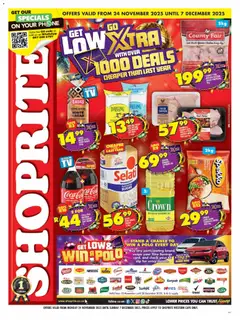 Shoprite specials catalogue – valid from 24.11.2025