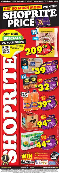 Shoprite specials catalogue – valid from 22.01.2026