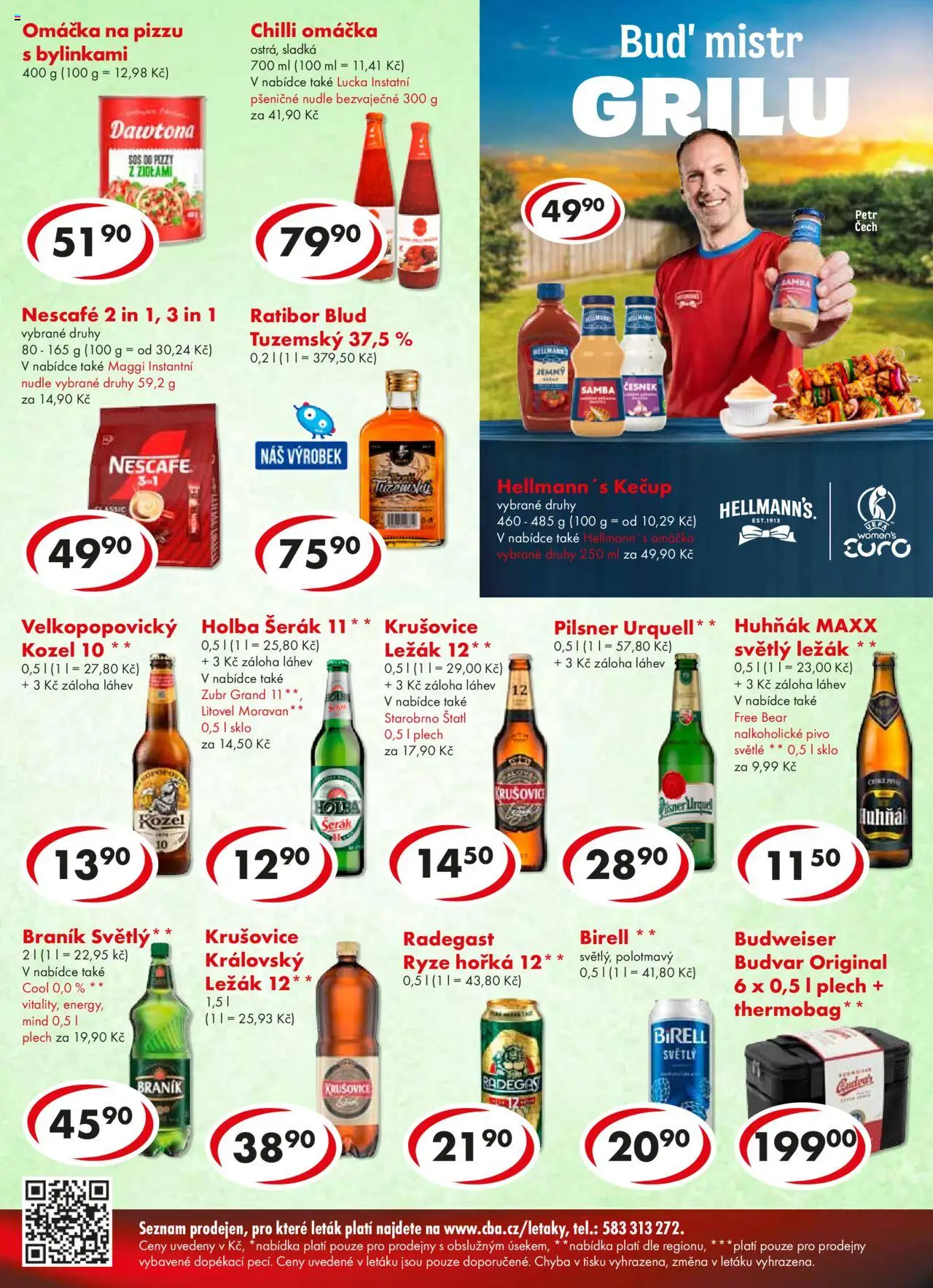 CBA leták od 28.05.2025 | Strana: 8 | Produkty: Holba šerák, Šerák, Krušovice, Holba šerák 11