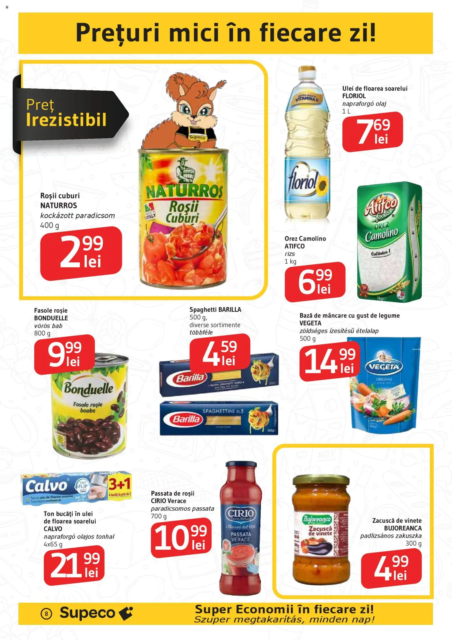 Noul catalog Supeco – valabil de la 30.10.2025 | Pagină: 8 | Produse: Ulei, Roșii, Legume, Bant