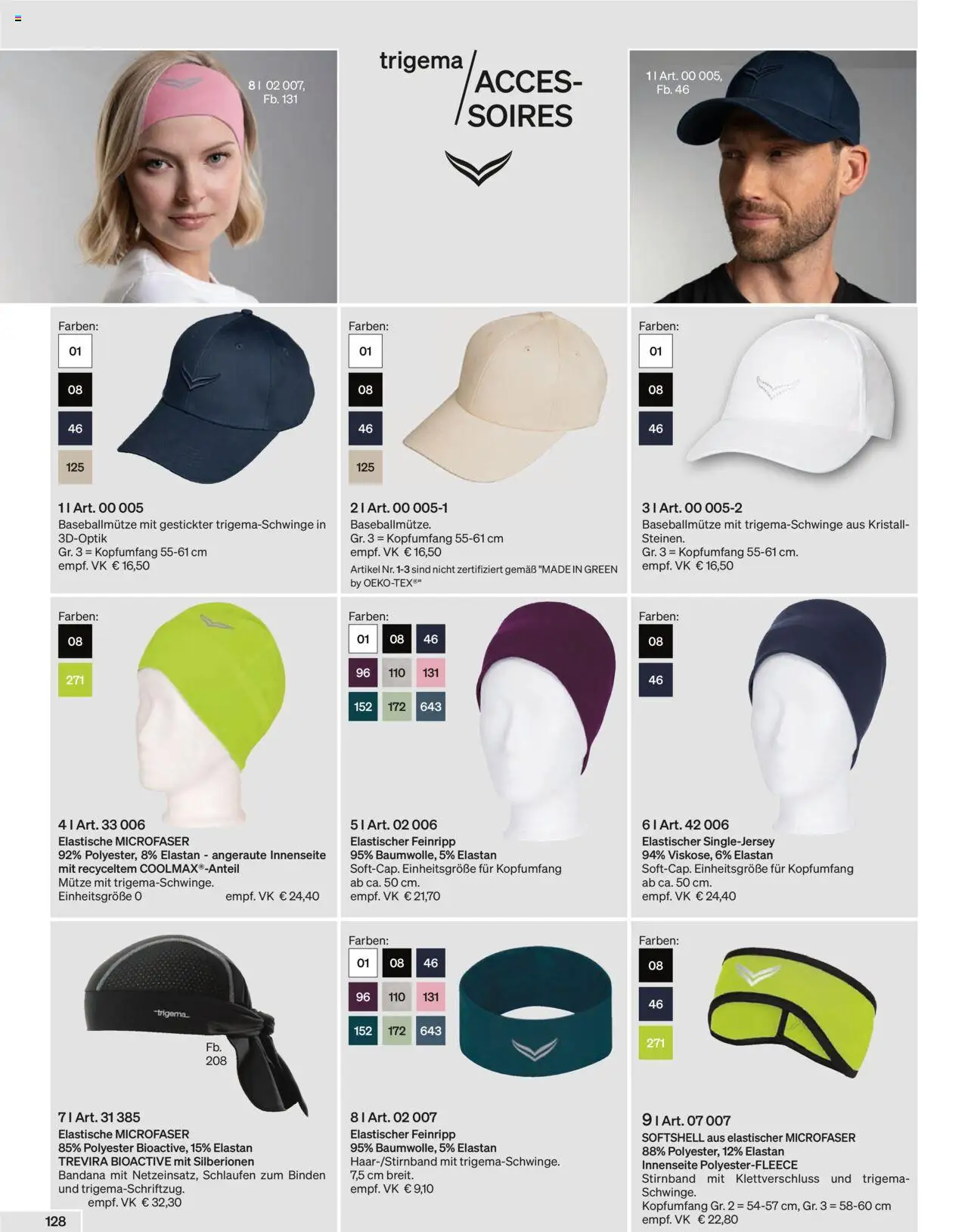 Trigema Prospekt 	 – gültig ab 01.09.2025 | Seite: 128 | Produkte: Shirt