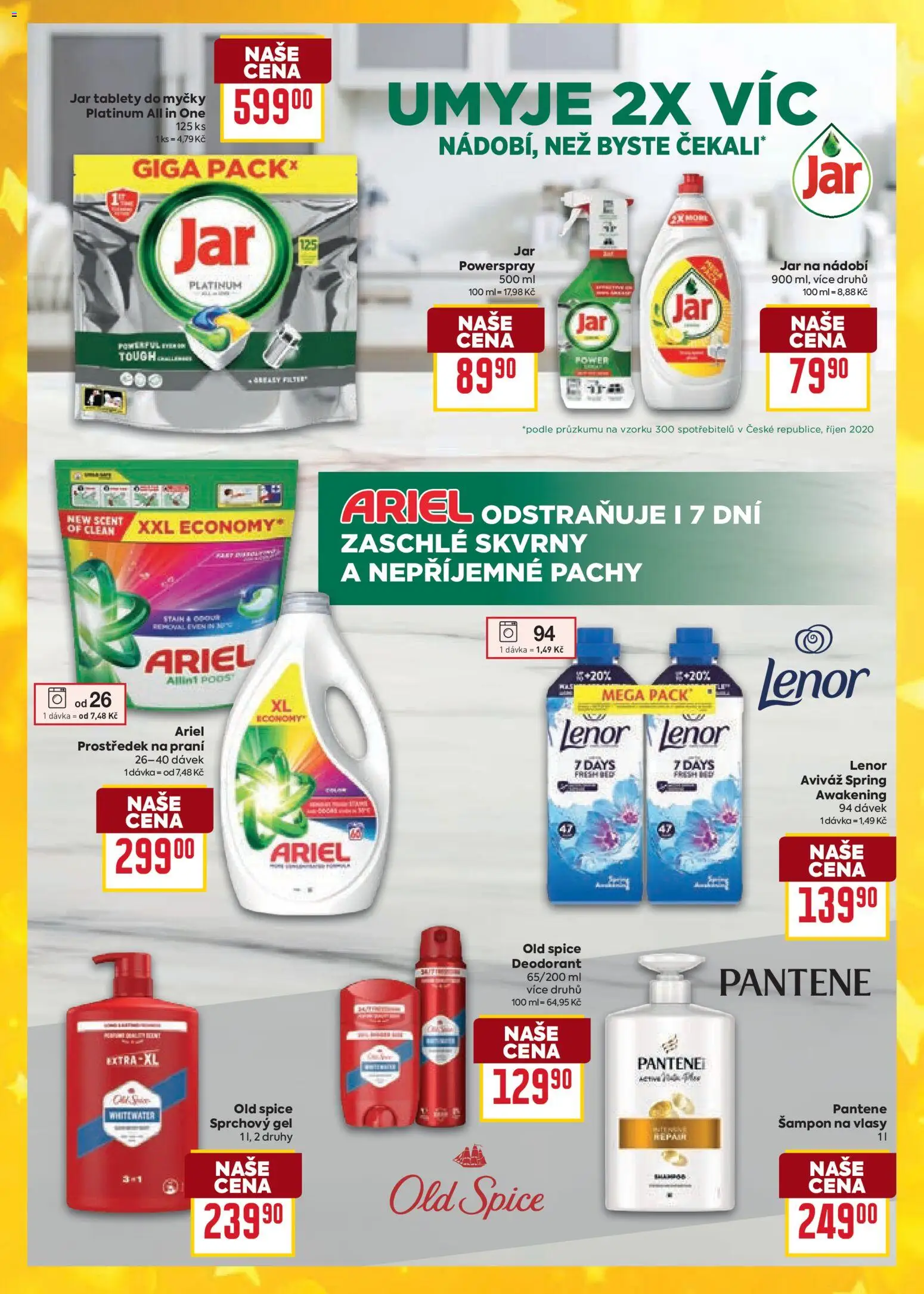 Billa Velký leták od 10.12.2025 | Strana: 39 | Produkty: Aviváž, Lenor, Tablety do myčky, Nádobí