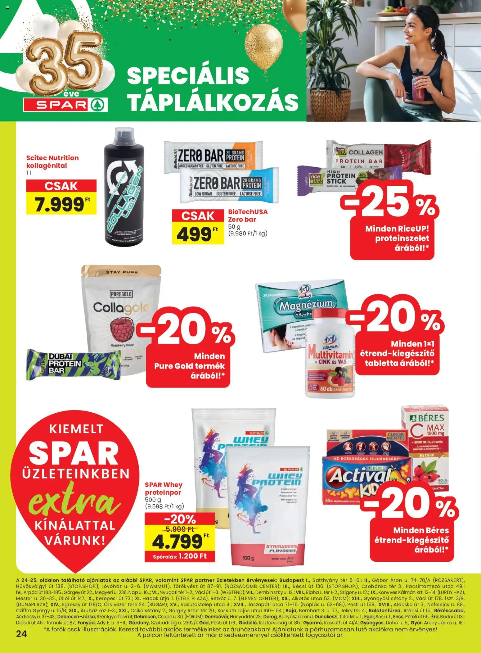 Spar akciós ujság - amely érvényes a következő dátumtól: 05.03.2026 | Oldal: 5 | Termékek: Protein bar, Protein, Proteinszelet
