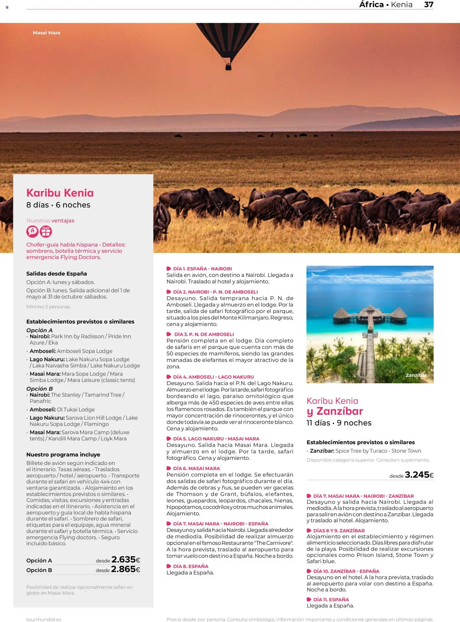 Viajes El Corte Inglés Africa y Oriente Medio │ válido desde el 01.01.2026 | Página: 37 | Productos: Agua mineral