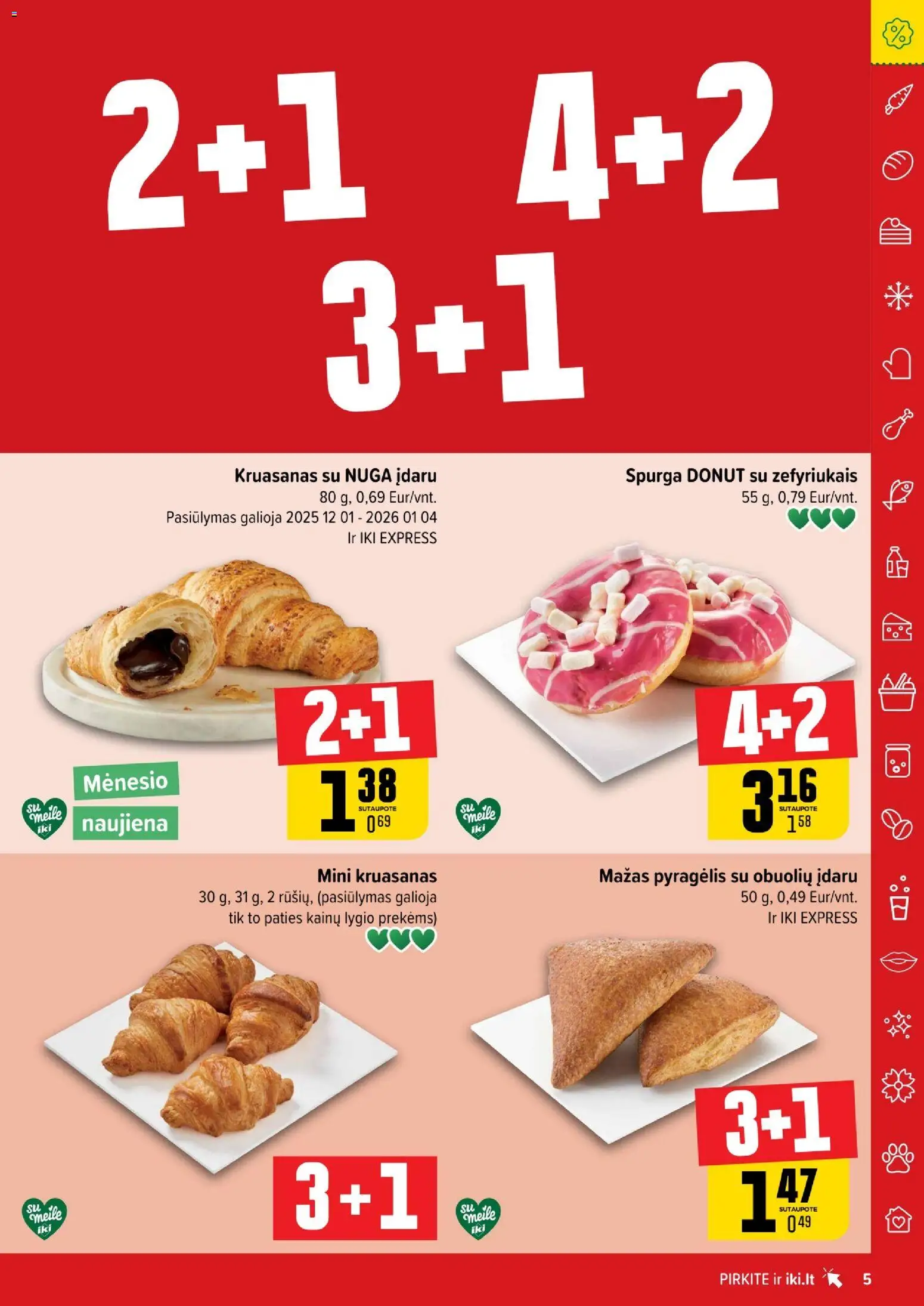 IKI akcijos nuo 29.12.2025 | Puslapis: 5 | Prekių: Spurga