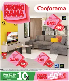 Conforama - Prévisualisation de Conforama catalogue valide à partir de 30.09.2025