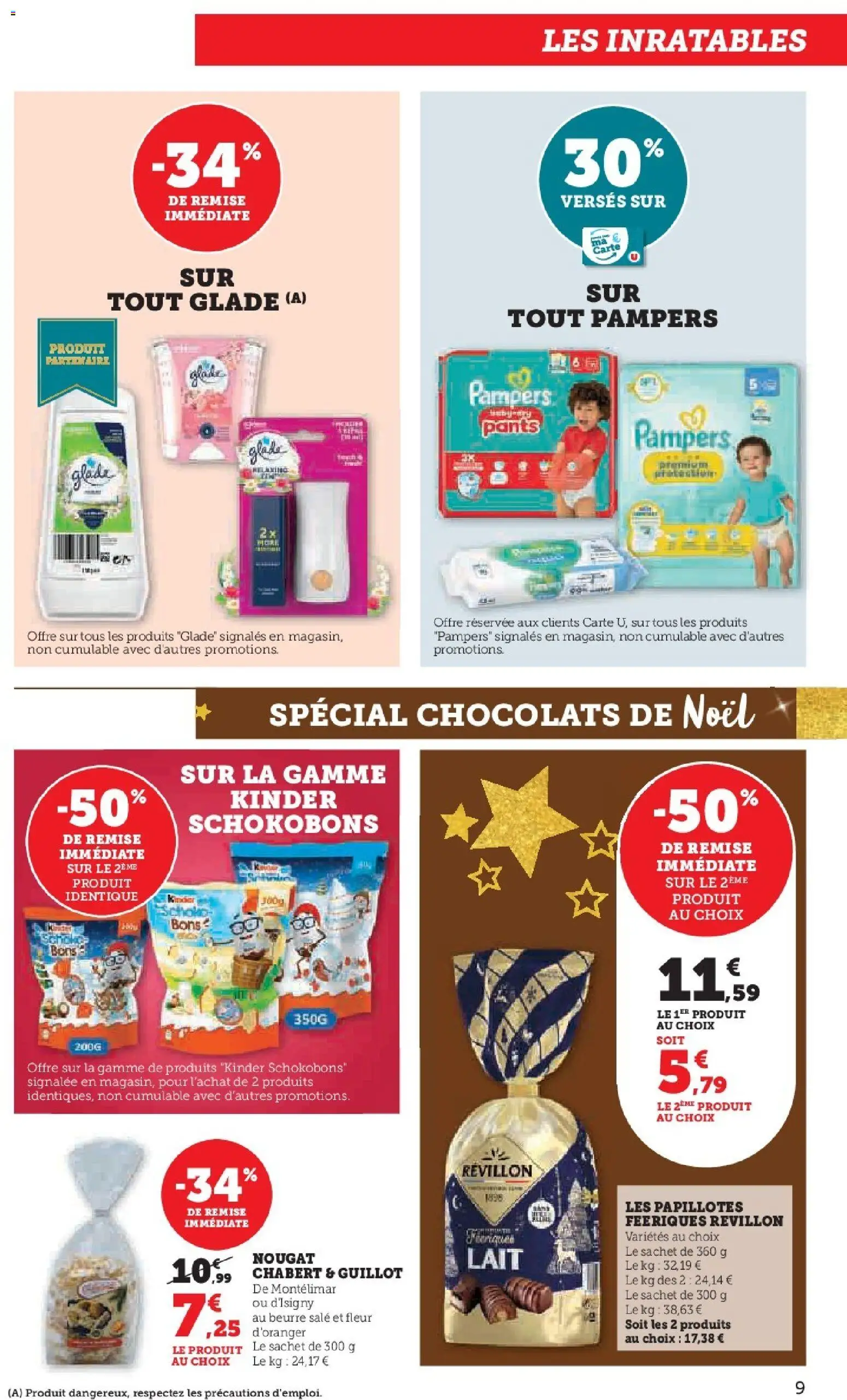 {H1} | Page: 9 | Produits: Chocolats de noël, Nougat, Lait, Papillotes