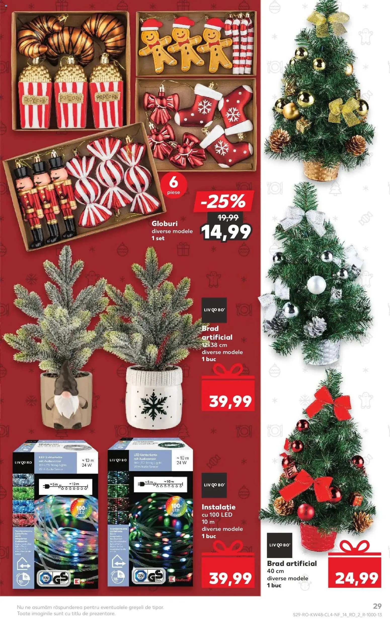 Noul catalog Kaufland – valabil de la 26.11.2025 | Pagină: 29 | Produse: Audio, Babak