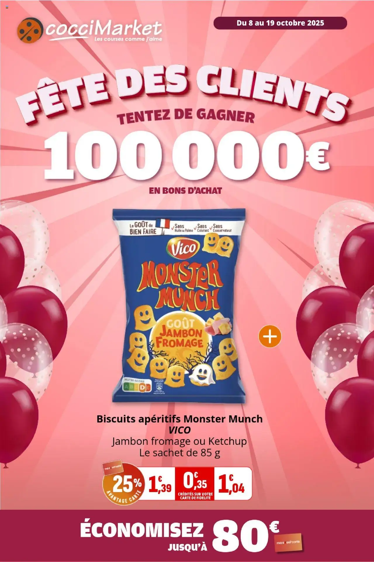 {H1} | Page: 1 | Produits: Fromage, Huile, Jambon, Biscuits