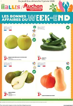 Auchan - Prévisualisation de Auchan - Les bons plans du week-end dans votre super ! valide à partir de 08.01.2026