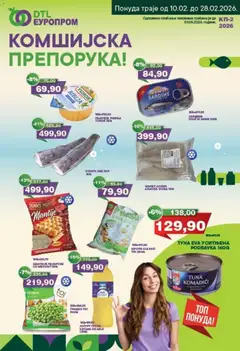 Europrom комшијска препорука  - pregled Europrom kataloga - važi od 10.02.2026