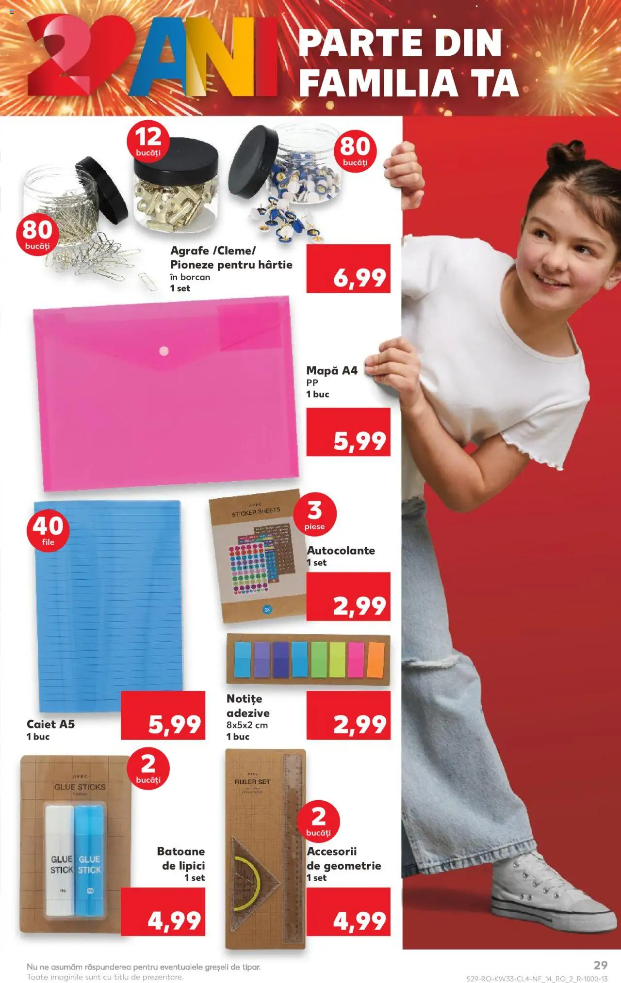 Catalog Kaufland - București – valabil de la 13.08.2025 | Pagină: 29 | Produse: Agrafe, Borcan