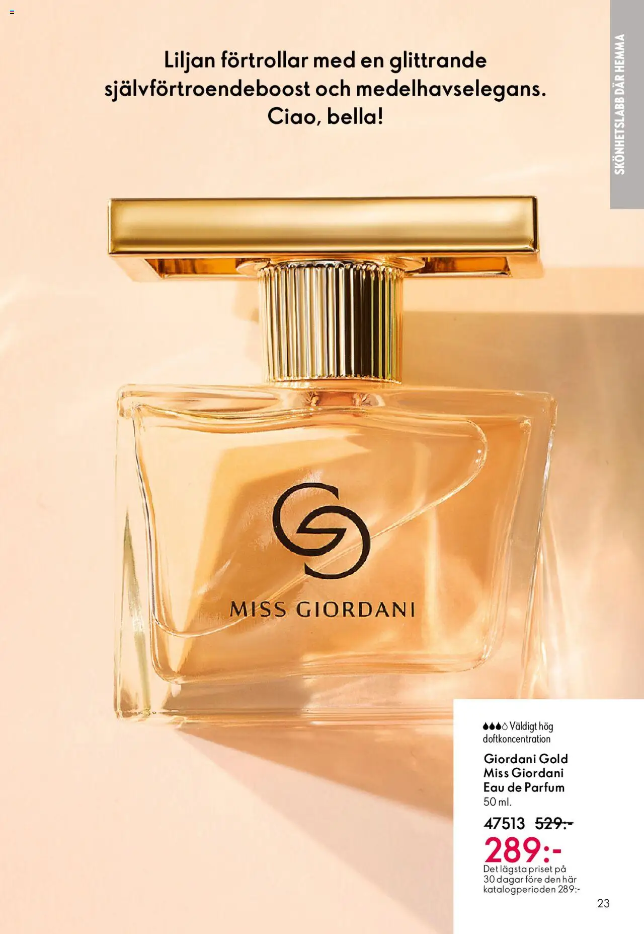 Oriflame reklamblad aktuell från 14.09.2025 | Sida: 23