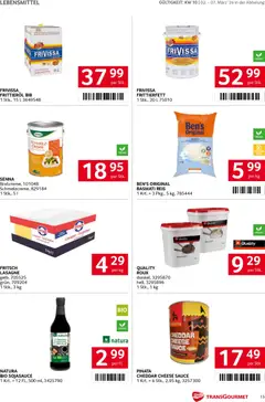Transgourmet Flugblatt ab 02.03.2026 gültig | Seite: 14 | Produkte: Libacomb, Huile à frire, Creme, Reis