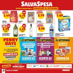 Volantino PENNY del 11.09.2025 | Pagina: 20 | Prodotti: Ammorbidente, Riso, Tè, Zucchero