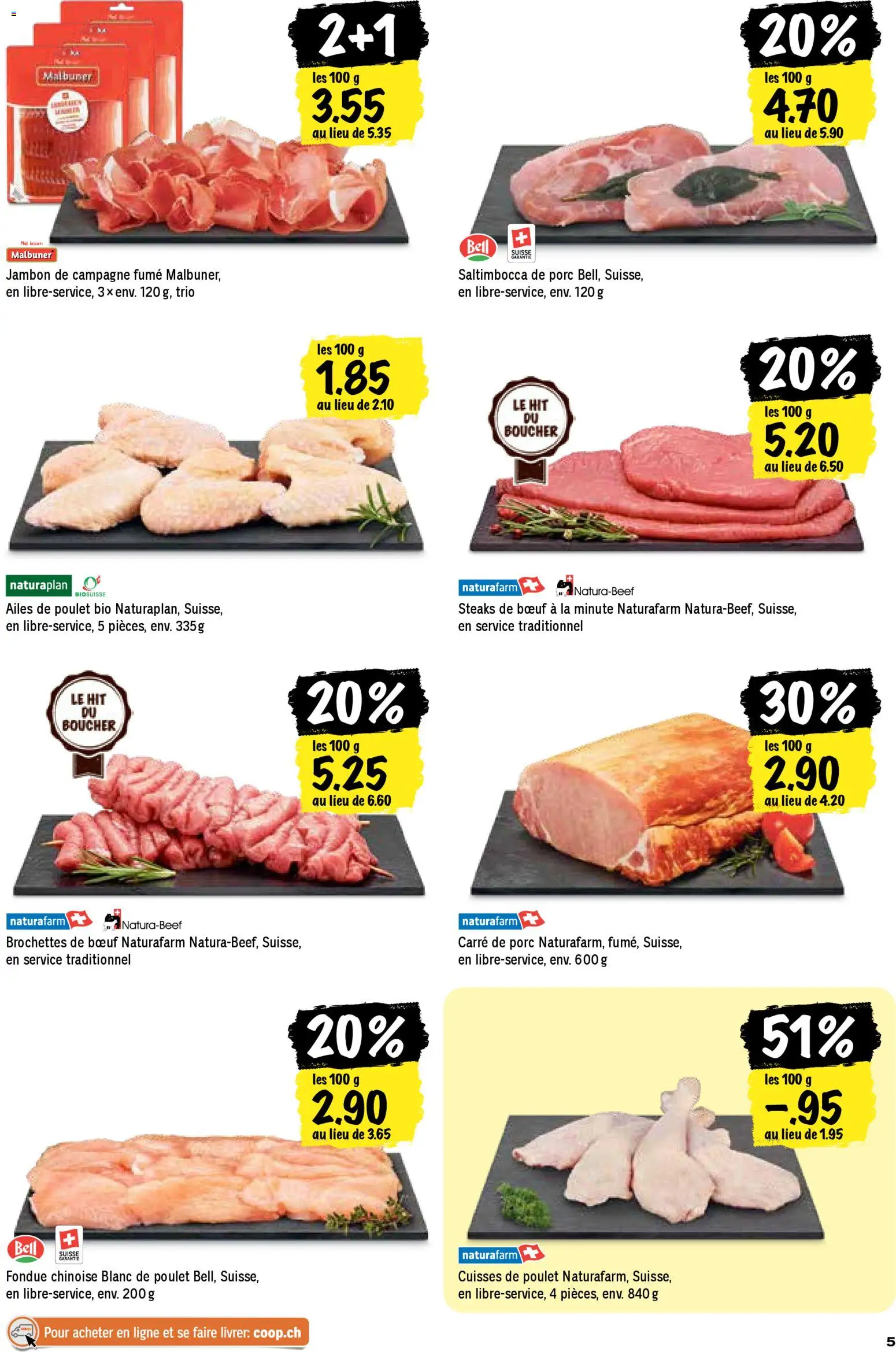 Coop - Les actions de la semaine – gültig ab 29.12.2025 | Seite: 5 | Produkte: Fondue