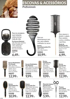 Pré-visualização Catálogo Avon Campanha 3 válido de 01.03.2026 | Página: 198 | Produtos: Cabo, Pente, Pincel, Espelho