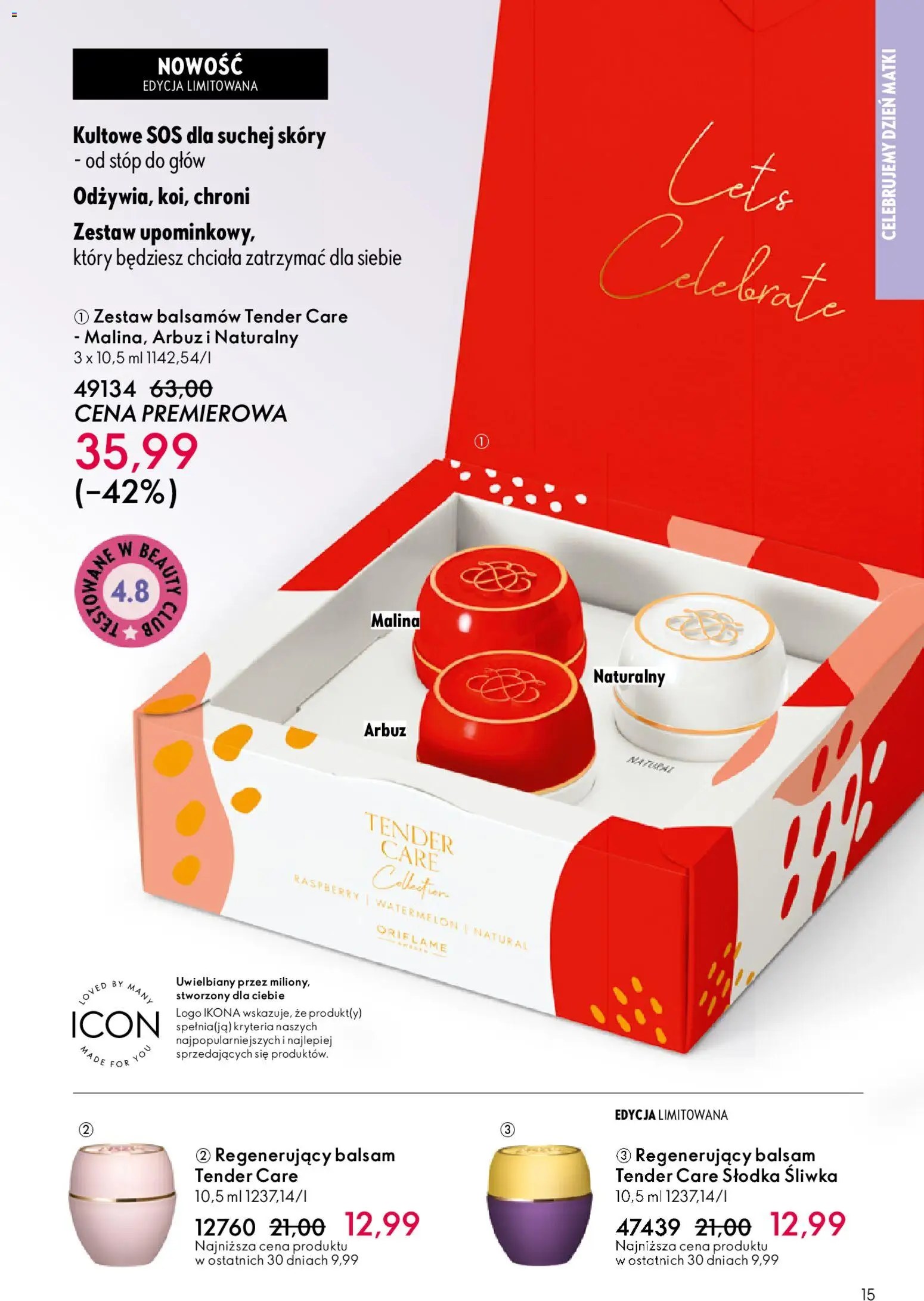 Oriflame Katalog 7 2026 od 06.05.2026 | Strona: 15 | Produkty: Arbuz, Malina, Sos