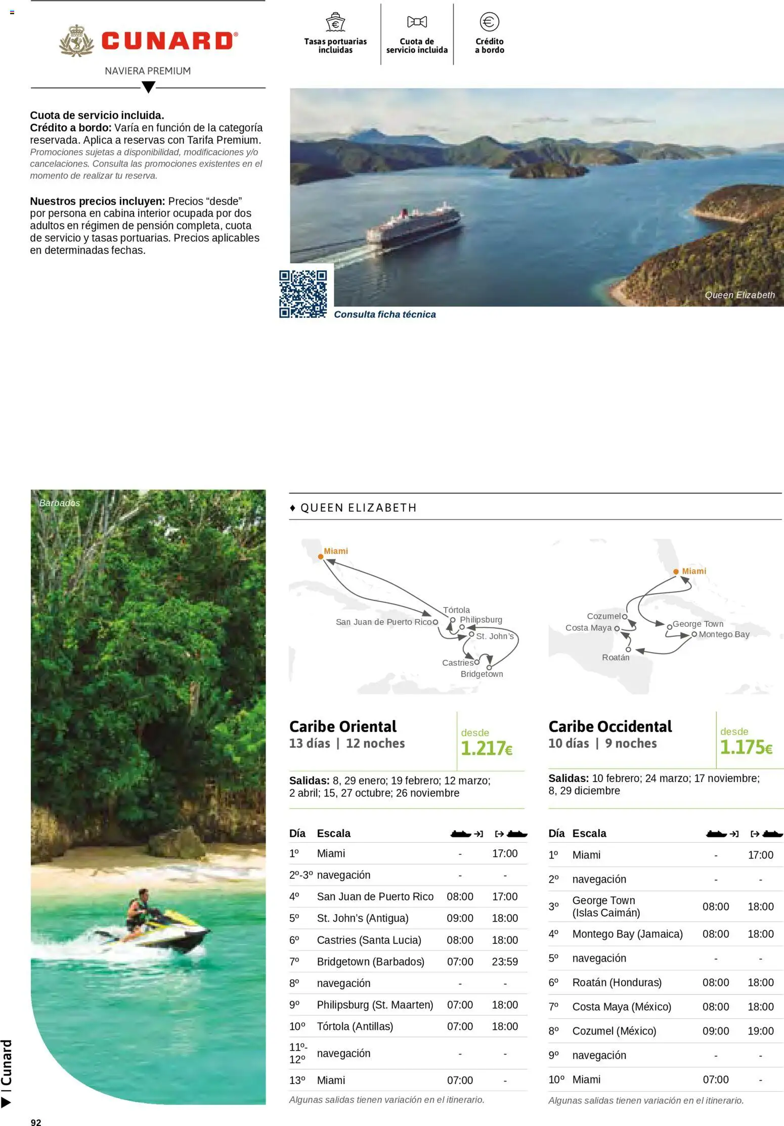 Viajes El Corte Inglés Cruceros marítimos │ válido desde el 01.01.2026 | Página: 93 | Productos: Navegación