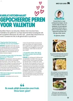 Delhaize Magazine - Voorbeeld van een folder van Delhaize, geldig van 23.01.2026 | Pagina: 59 | Producten: Oven, Peer, Bloemkool, Zoete Aardappel