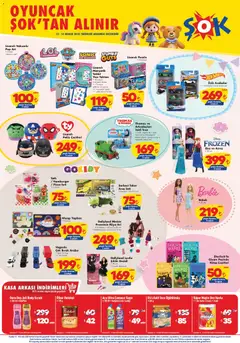 13.12.2025 tarihinden itibaren geçerli olan Şok Market kataloğu önizlemesi