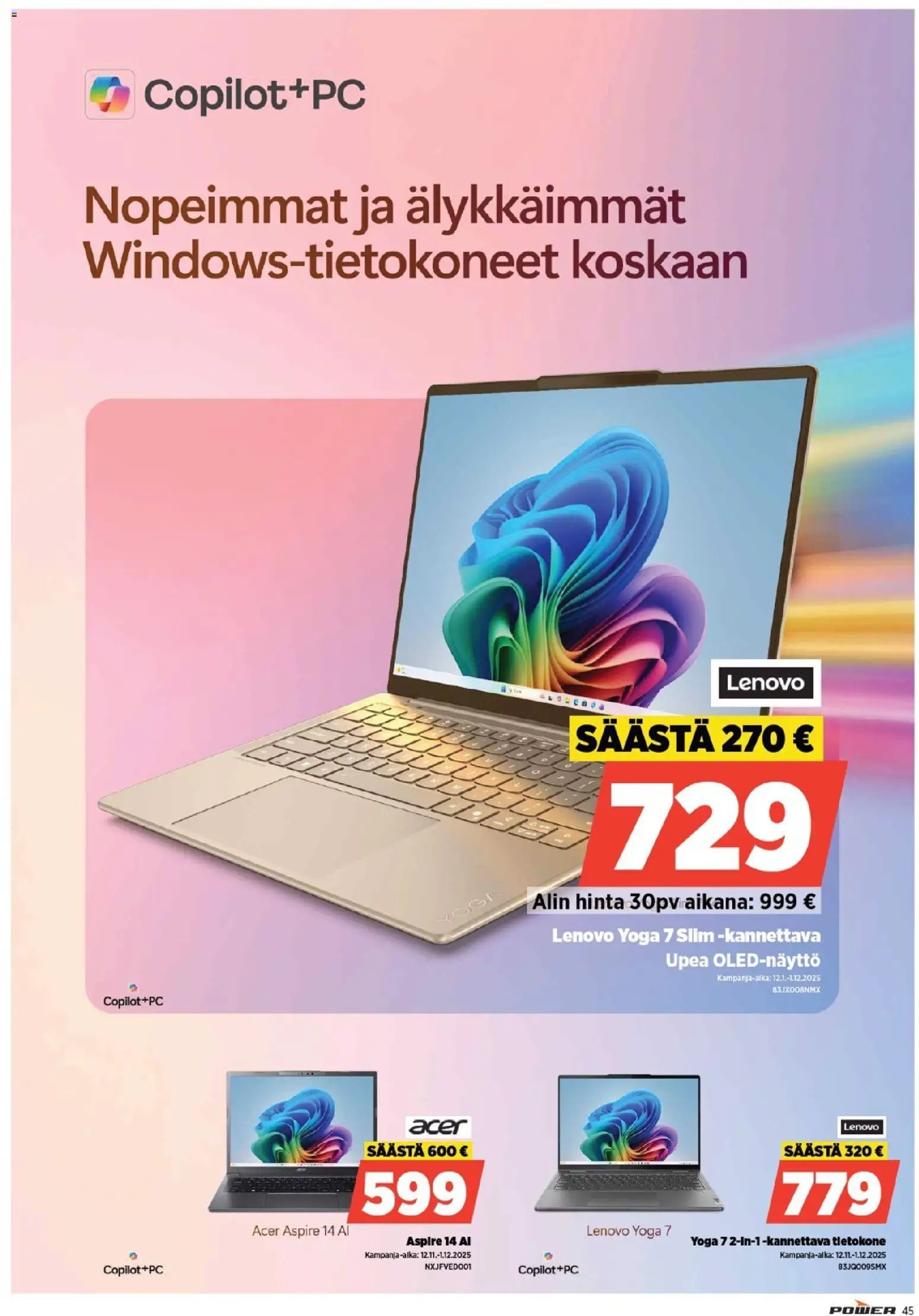 Power - Black Friday – voimassa 12.11.2025 alkaen | Sivu: 45