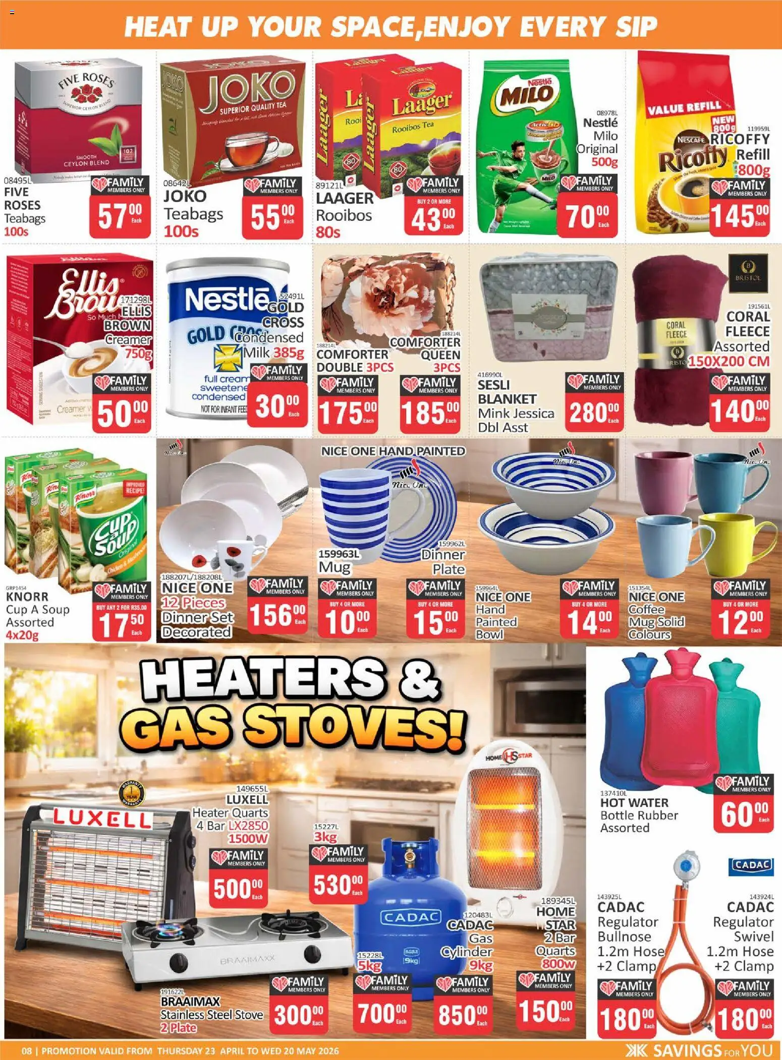 New KIT KAT Cash & Carry catalogue – valid from 23.04.2026 | Page: 8 | Products: Creamer, Heater, Tea, Soup