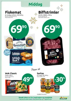 Forhåndsvisning av Biffstrimler, storfe, Folkets, 300 g gyldig fra 25.11.2025 | Side: 12