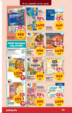 PENNY akciós újság - amely érvényes a következő dátumtól: 19.03.2026 | Oldal: 18