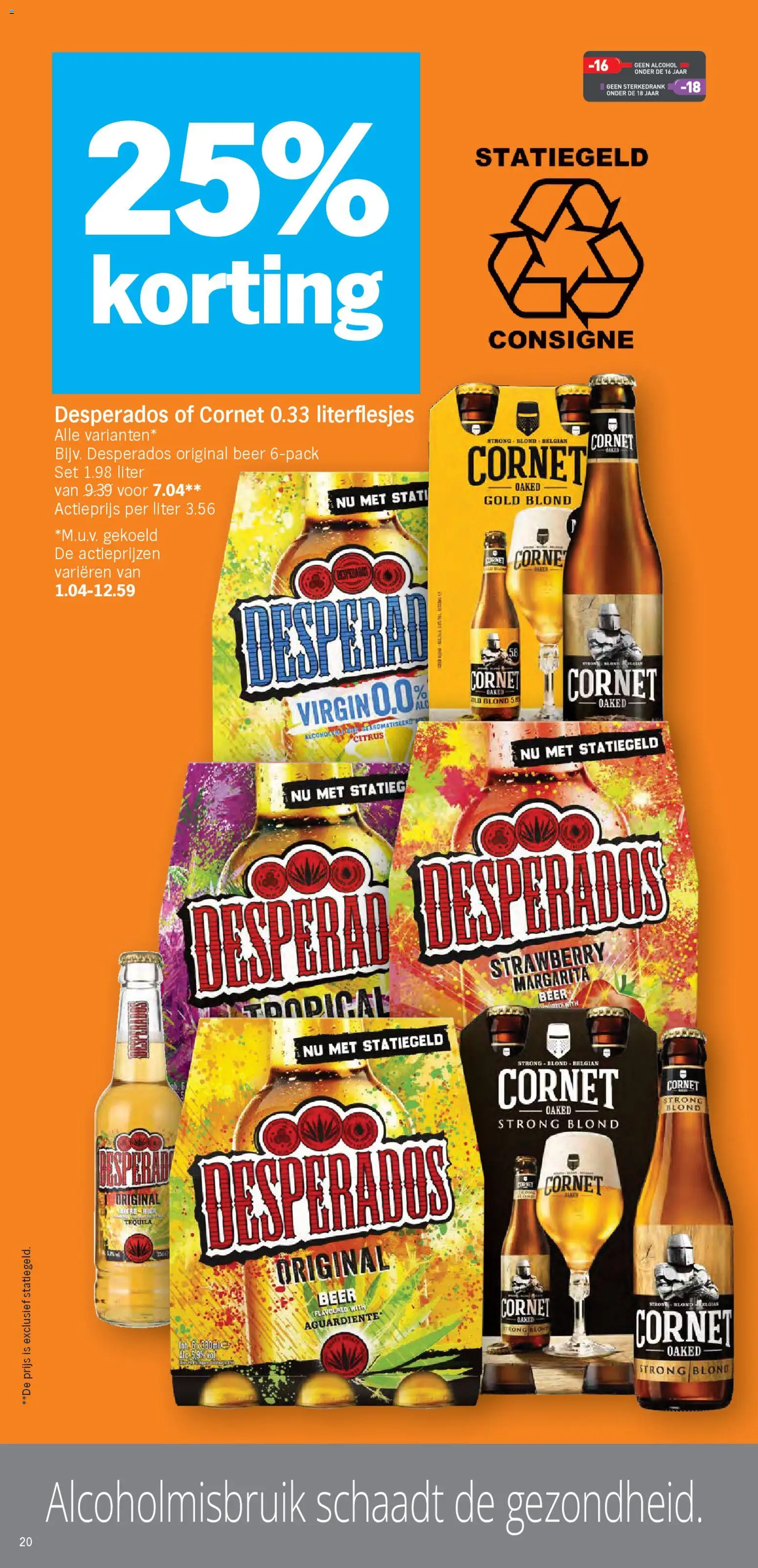 {H1} | Pagina: 20 | Producten: Bier, Alcohol