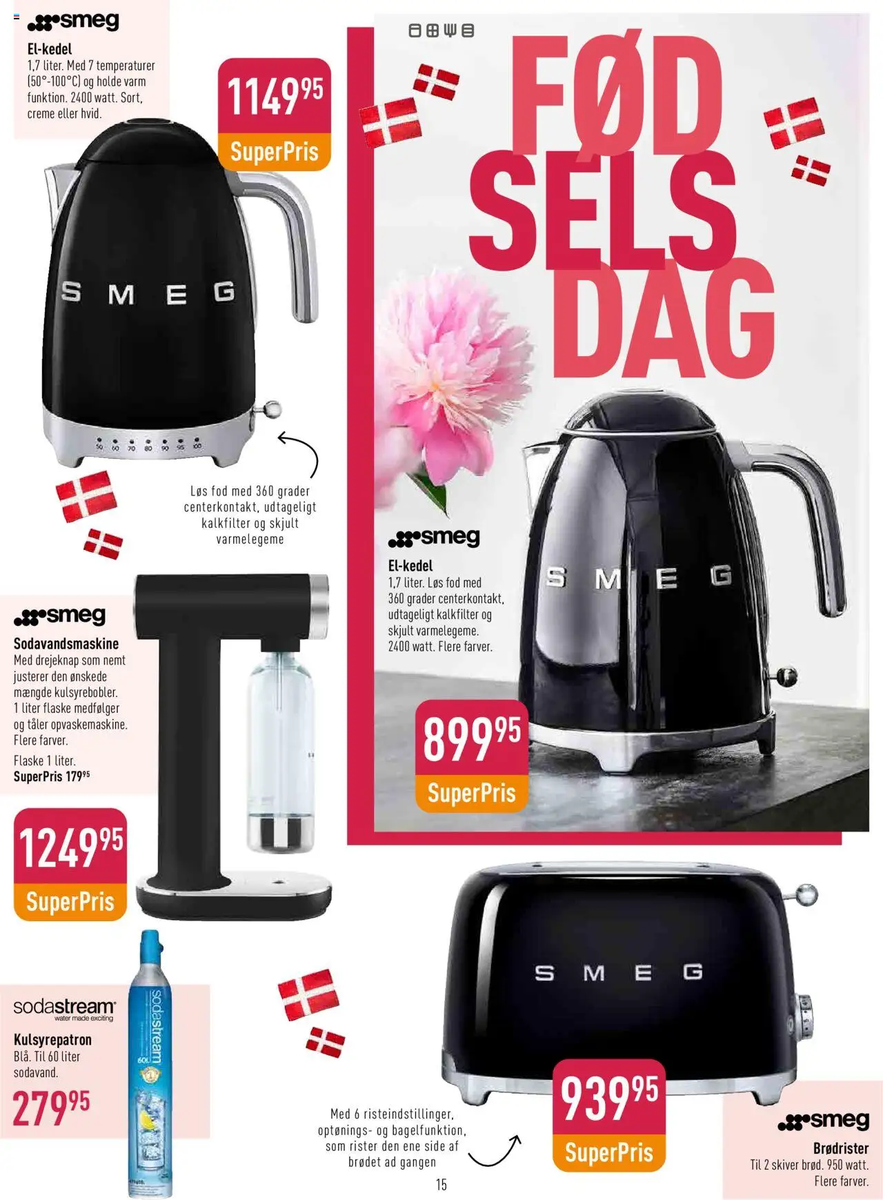 Imerco Tilbudsavis gyldig fra 08.08.2025 | Side: 15 | Produkter: Creme, Brødrister, Søm