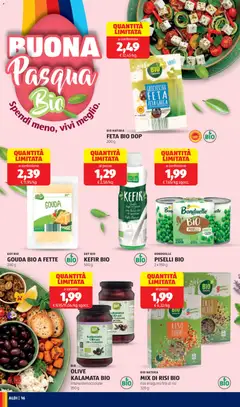 Anteprima del volantino PISELLI BIO, Peas, 2 x 150 g valido a partire dal 16.03.2026 | Pagina: 16