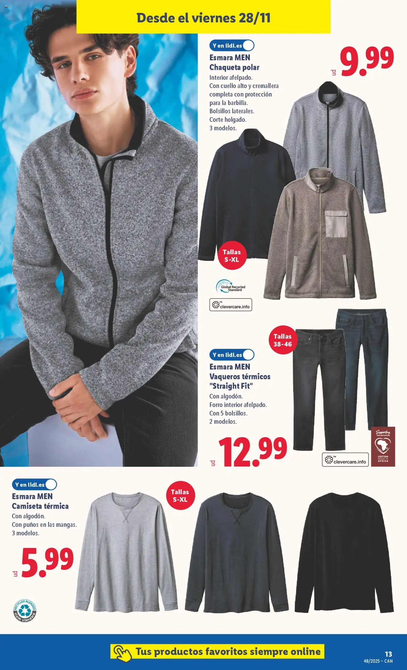 Lidl - Black Friday Canarias │ válido desde el 24.11.2025 | Página: 25 | Productos: Chaqueta