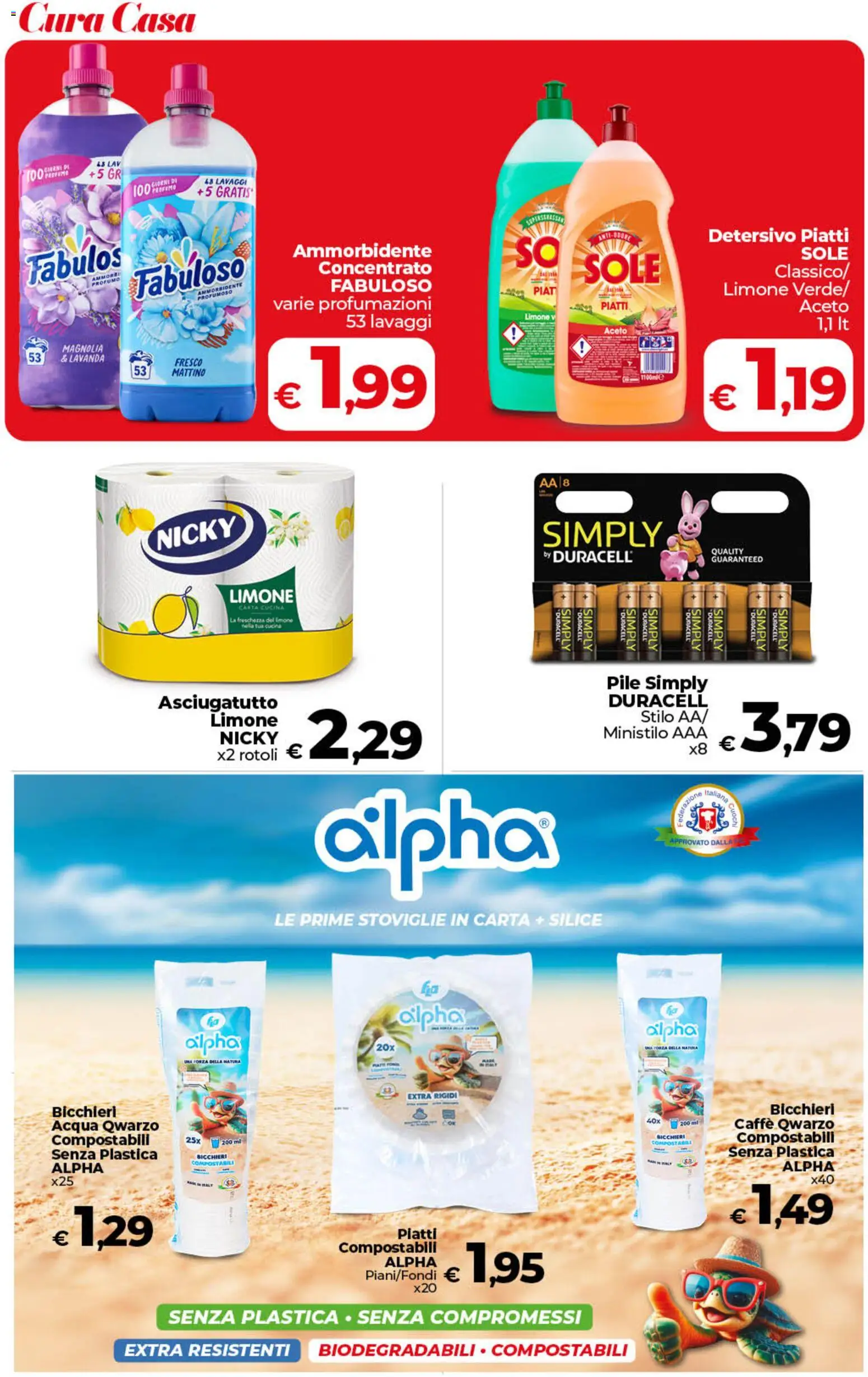 Volantino COOP del 07.04.2026 | Pagina: 41 | Prodotti: Caffè, Ammorbidente, Limone, Aceto