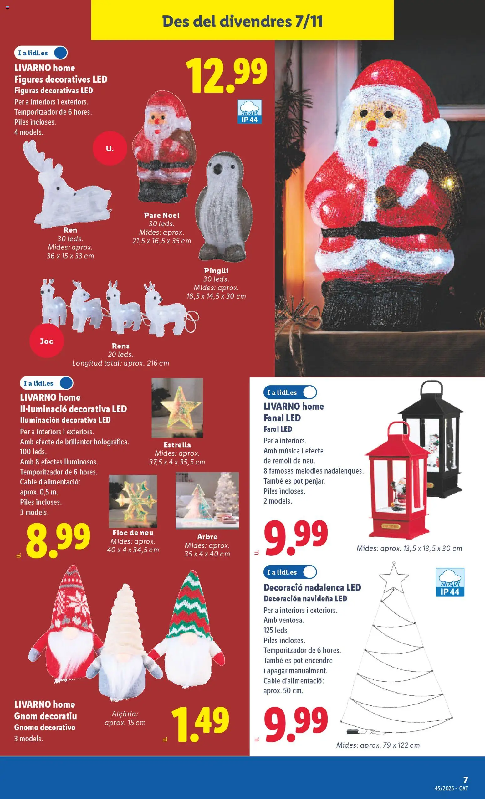 Lidl folleto de bazar │ válido desde el 03.11.2025 | Página: 17 | Productos: Farol, Cable, Galette de chaise