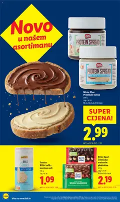 Ritter Sport Čokolada s orašastim plodovima, 100 g, Badem ili lješnjak - Pregled kataloga iz trgovine Lidl, vrijedi od 20.10.2025 | Stranica: 26 | Proizvodi: Čokolada, Lješnjak, Vafli, Namaz