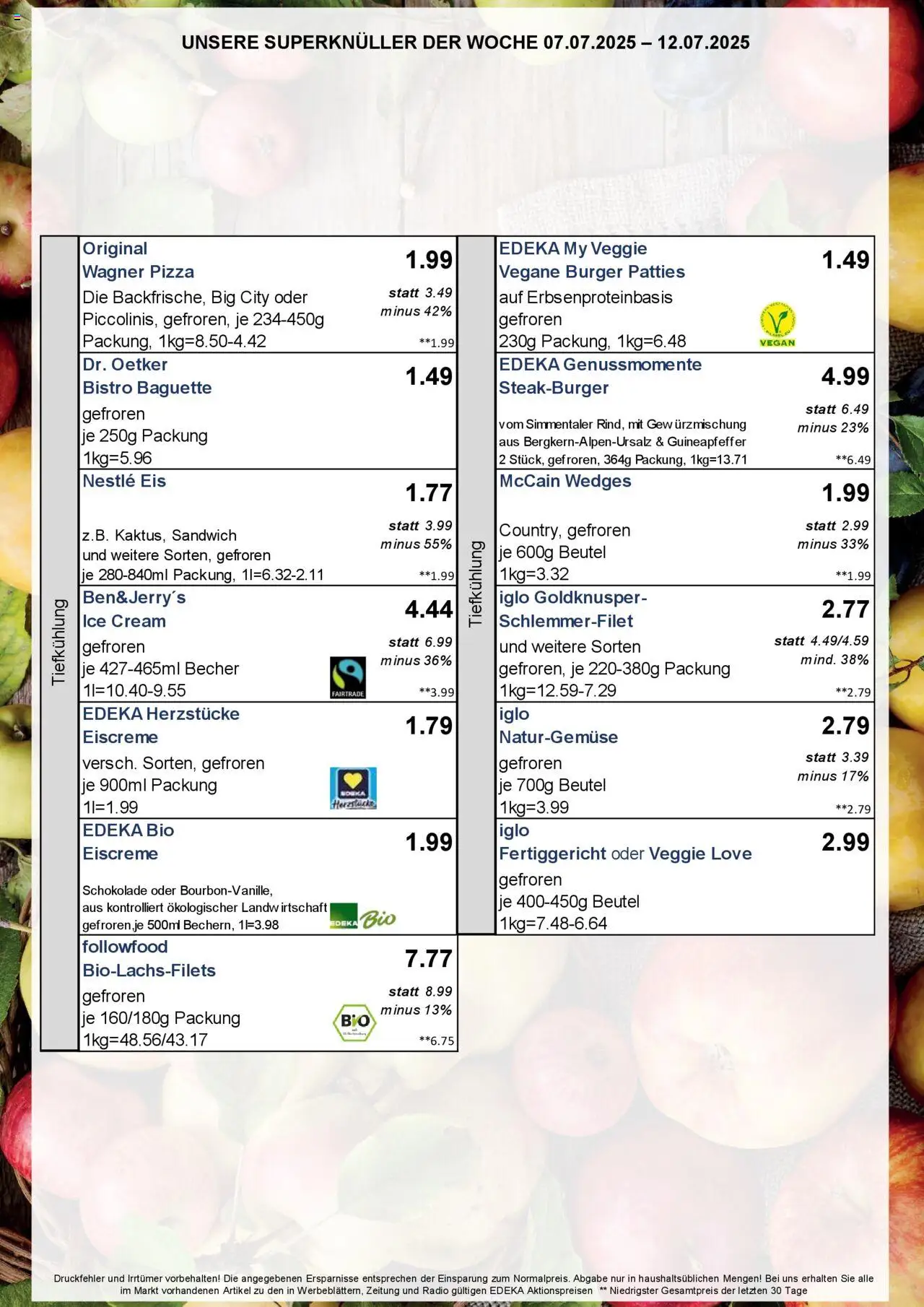 Simmel - Bayern - gültig ab dem 07.07.2025 | Seite: 5 | Produkte: Iglo, Baguette, Eiscreme, Eis