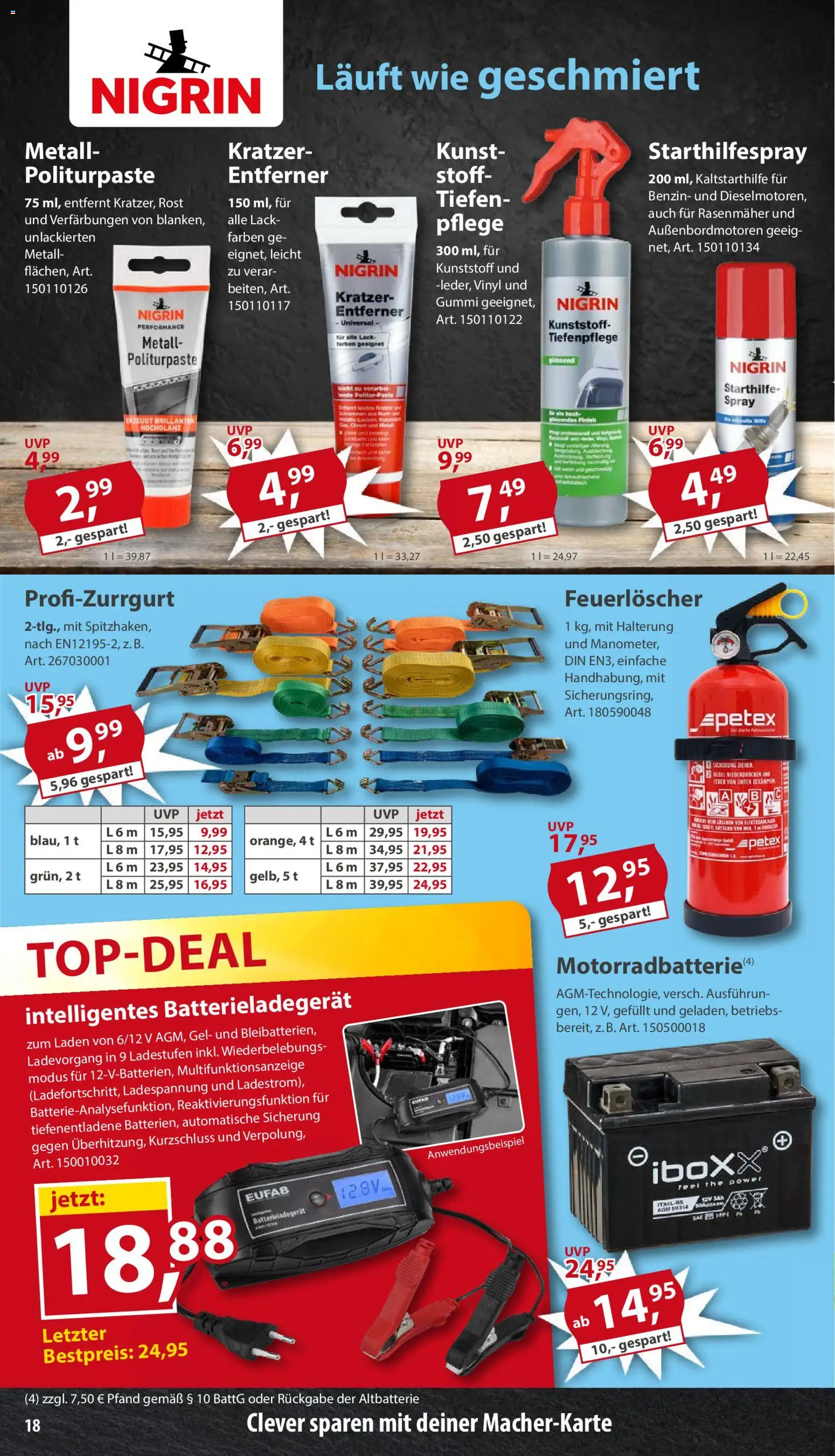 Sonderpreis Baumarkt Prospekt 	 – gültig ab 02.05.2026 | Seite: 18 | Produkte: Rasenmäher, Finish