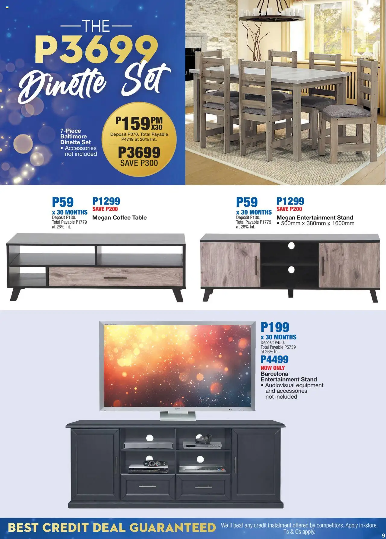 New OK Furniture catalogue – valid from 20.10.2025 | Page: 9 | Products: Coffee table, Table, Coffee, Dinette set