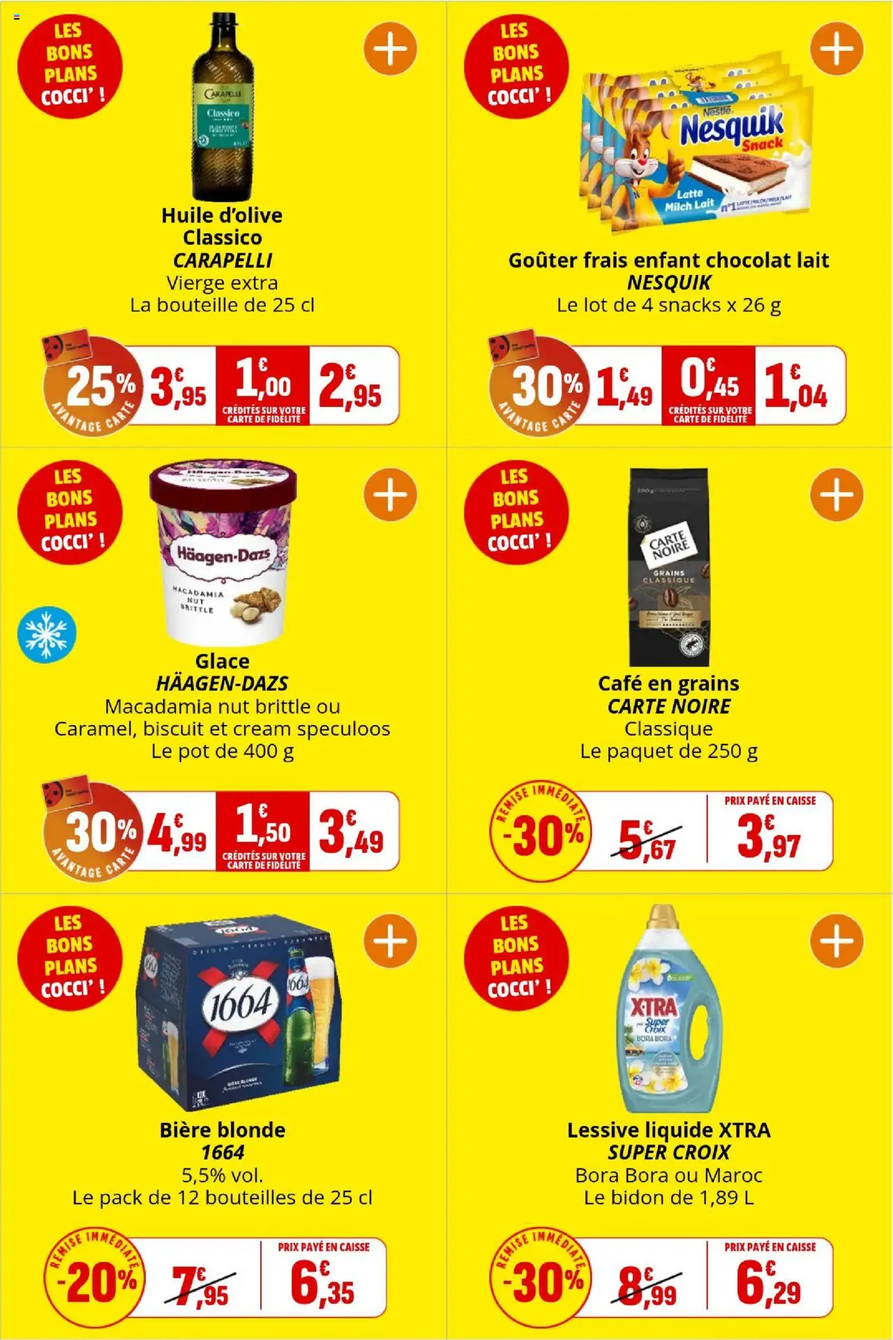  | Page: 3 | Produits: Bière blonde, Spéculoos, Lait, Huile