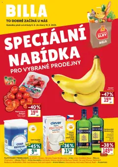 Náhled letáku Billa leták - Speciální nabídka: vybrané prodejny od 06.08.2025