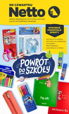 Pogląd oferty "Netto gazetka - Non Food" - ważna od 17.07.2025