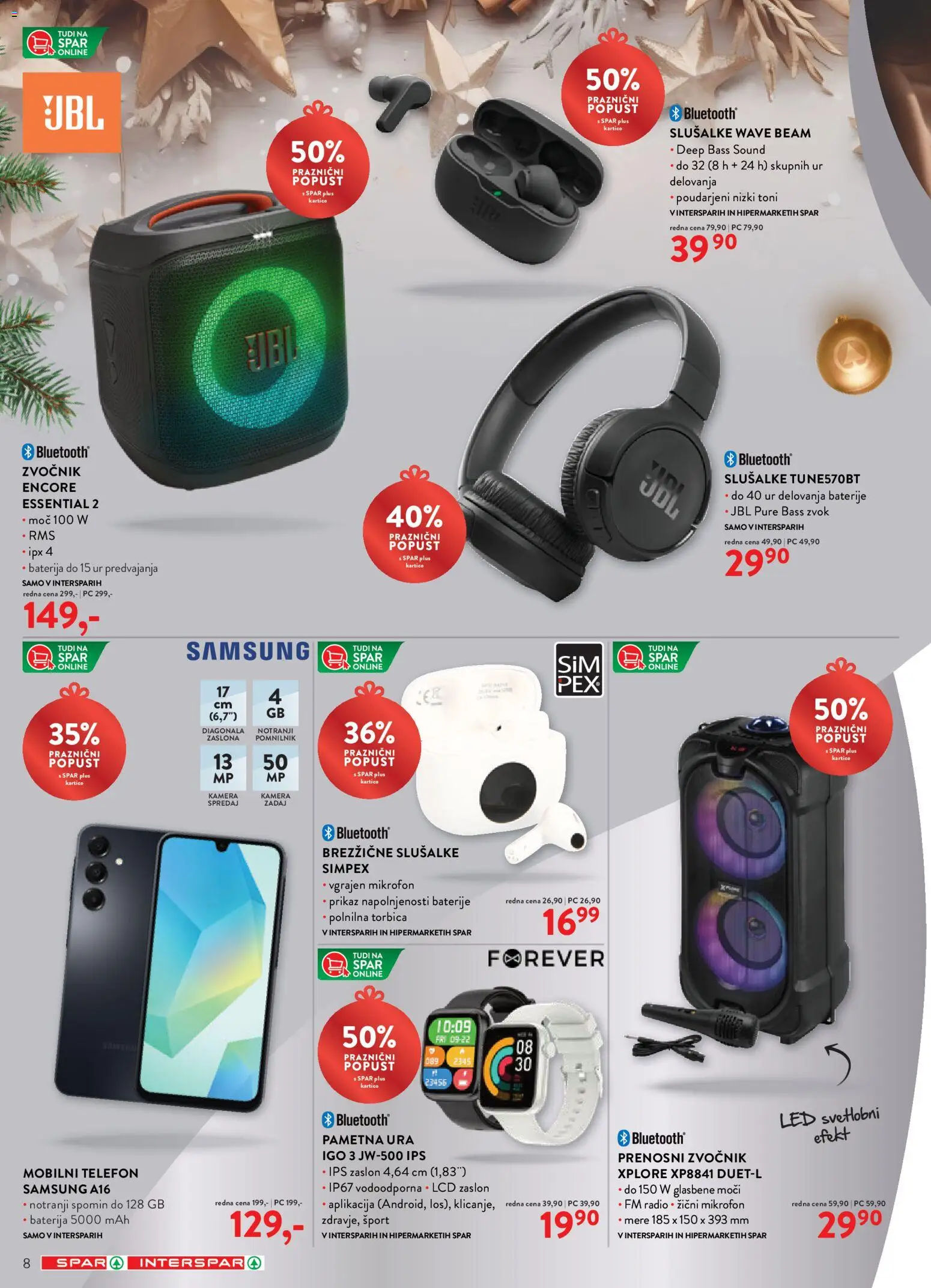 Novi Spar katalog ponudbe – veljaven od 26.11.2025 | Stran: 8