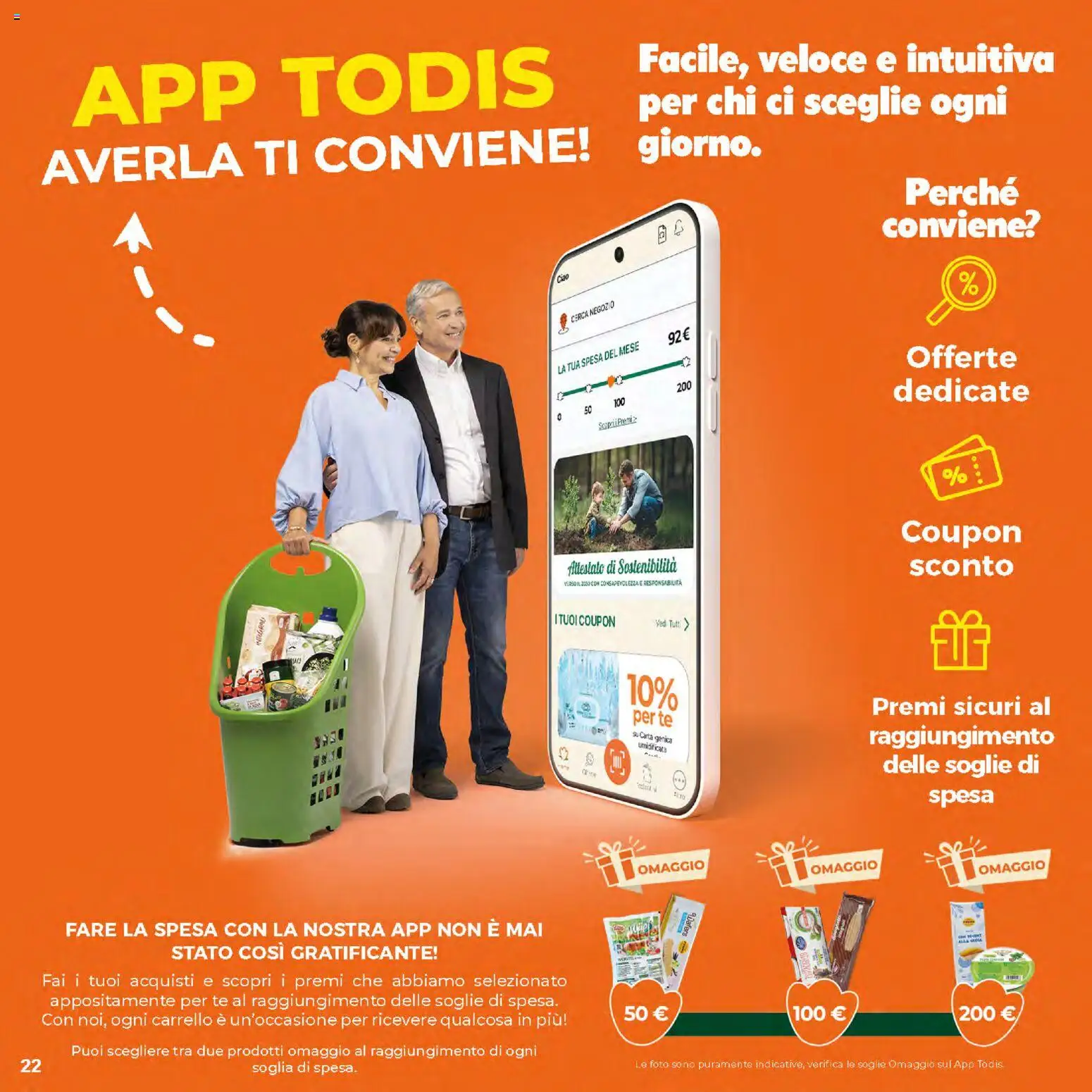 Volantino Todis del 26.03.2026 | Pagina: 22 | Prodotti: Tè, Carrello